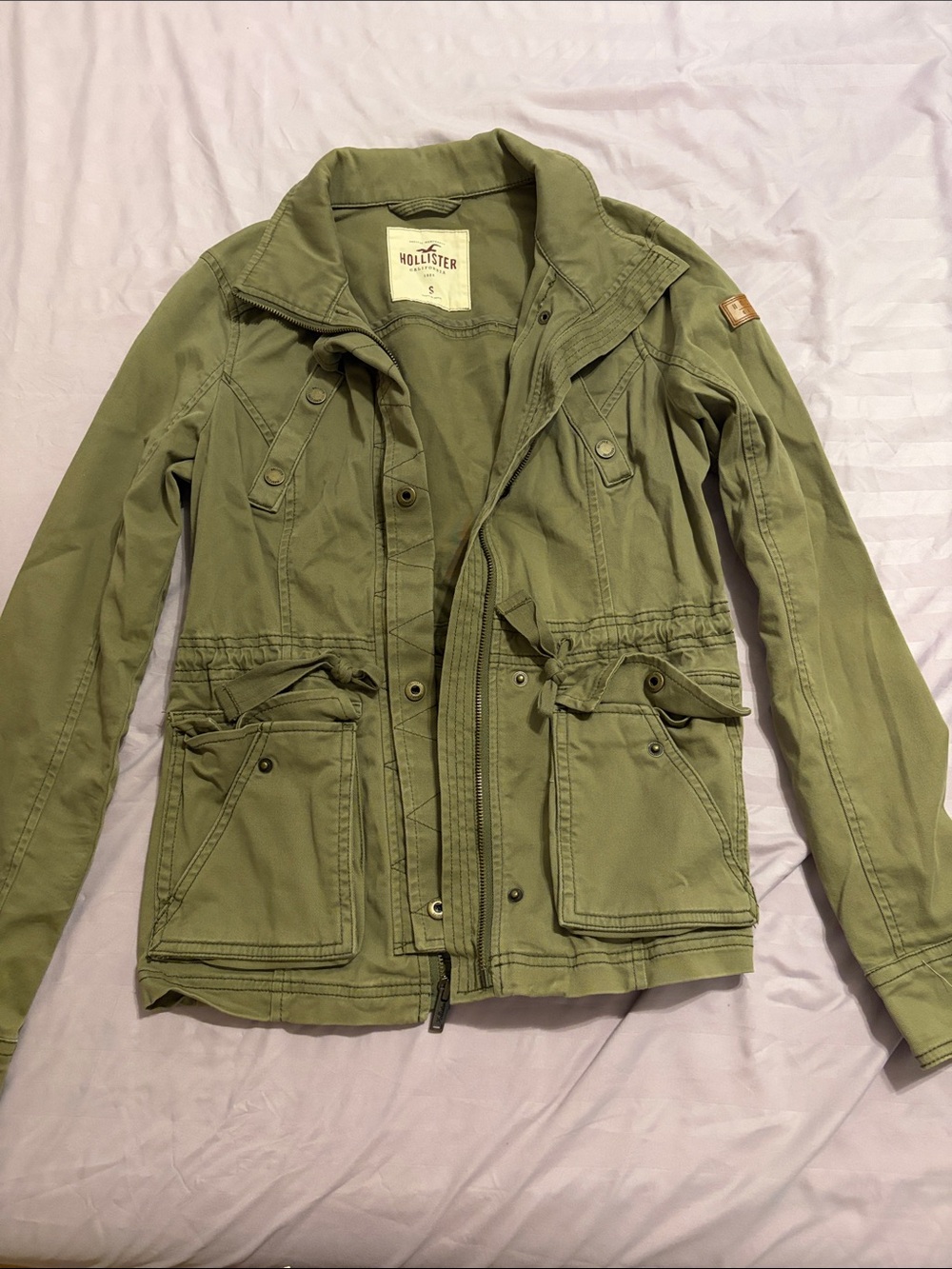 Hollister Women's Olive Utility Jacket